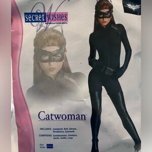 Women's Secret Wishes Catwoman Costume - medium